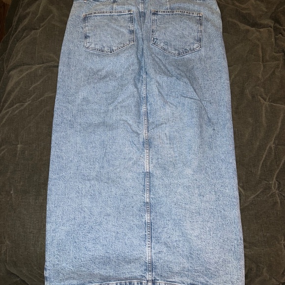 Denim Midi Skirt - Picture 2 of 3
